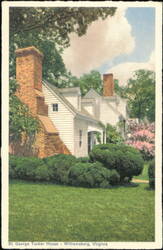 St. George Tucker House, Williamsburg, Virginia Postcard