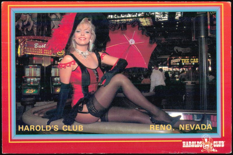 Harolds Club Showgirl, Reno, Nevada Swimsuits & Pinup