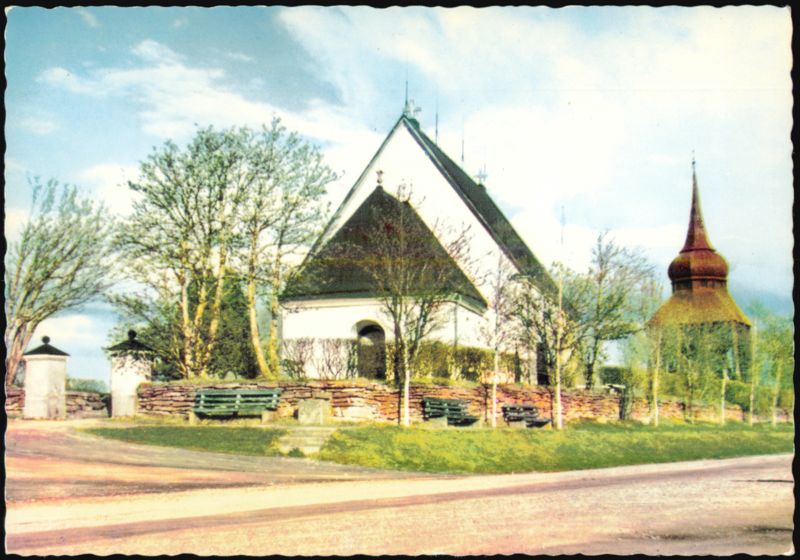 Frösö Church, 12th Century Landmark Frösön Sweden