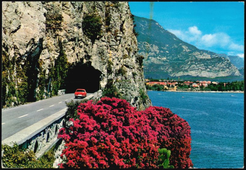 Gardesana Occidentale Road Tunnel, Lake Garda, Italy Riva del Garda
