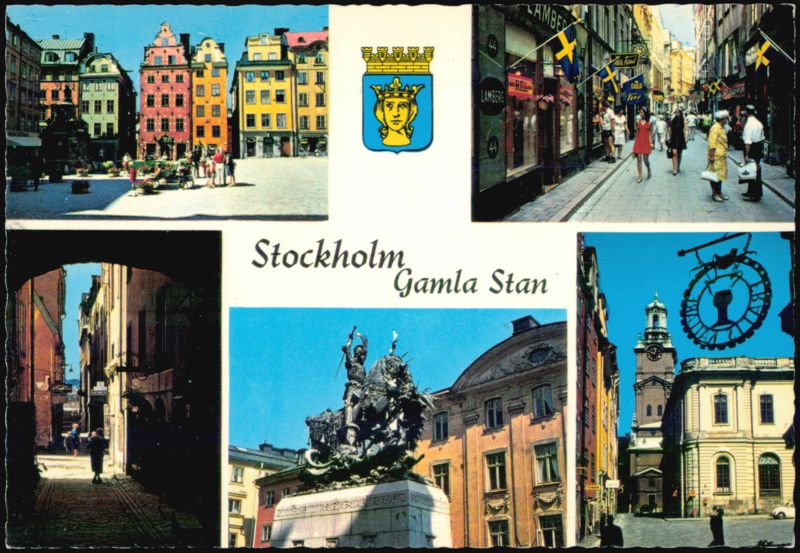 Stockholm Gamla Stan Multi-View Scenes Sweden L. Hollstrand