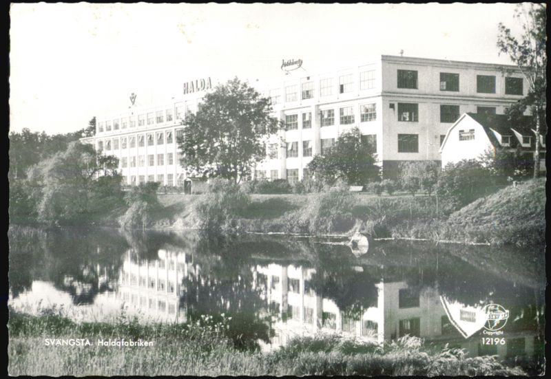 Halda Factory Building in Svängsta, Sweden