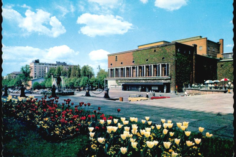 Götaplatsen Square and City Theater, Gothenburg, Sweden
