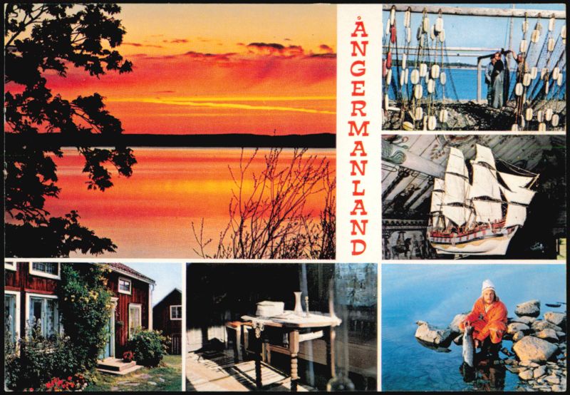 Angermanland Sweden Landscape and Cultural Scenes Härnösand