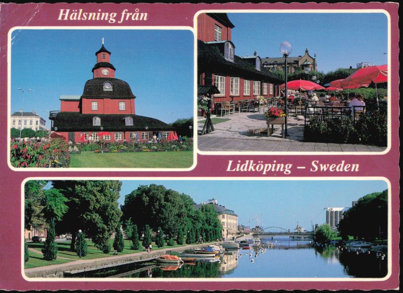 Lidköping Sweden Scenic Views and Waterfront I. Hansson