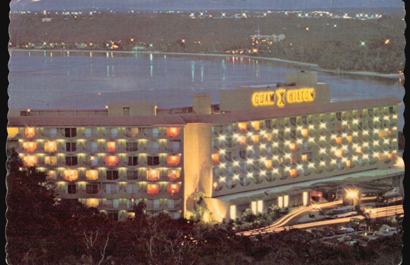 Guam Hilton Resort on Ipao Beach Agana South Pacific
