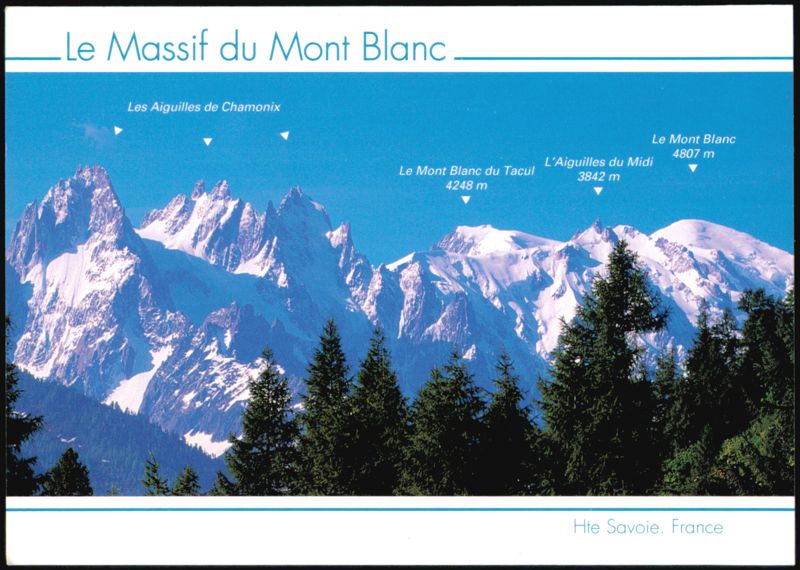 Le Massif du Mont Blanc, Haute Savoie, France Jean Claude Ligeon