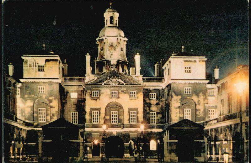 Horse Guards, Whitehall, London by Night United Kingdom