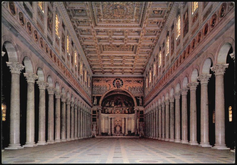 Basilica of Saint Paul Outside the Walls, Rome, Italy