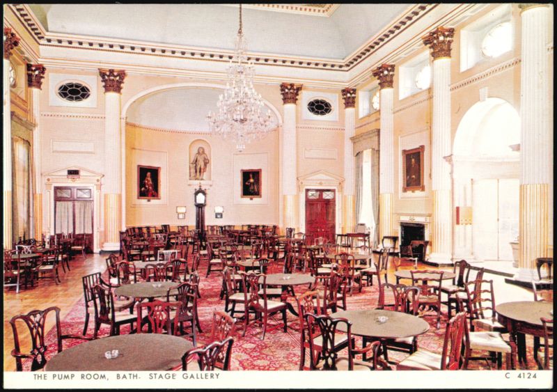 The Pump Room, Bath, Stage Gallery Interior United Kingdom