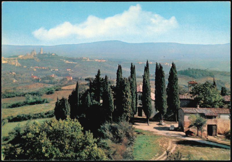 Romanesque Church of Cellole, San Gimignano, Italy