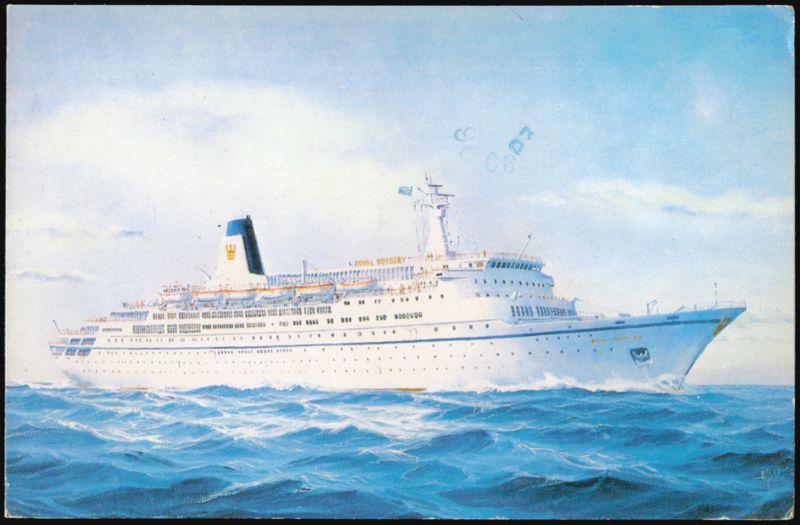 Royal Cruise Line SS Royal Odyssey Ship at Sea Cruise Ships