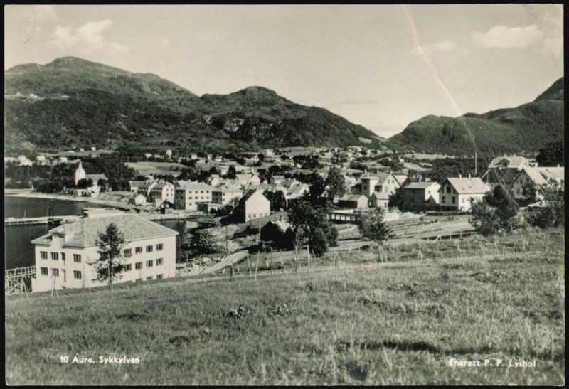 Aure, Sykkylven, Norway Landscape View
