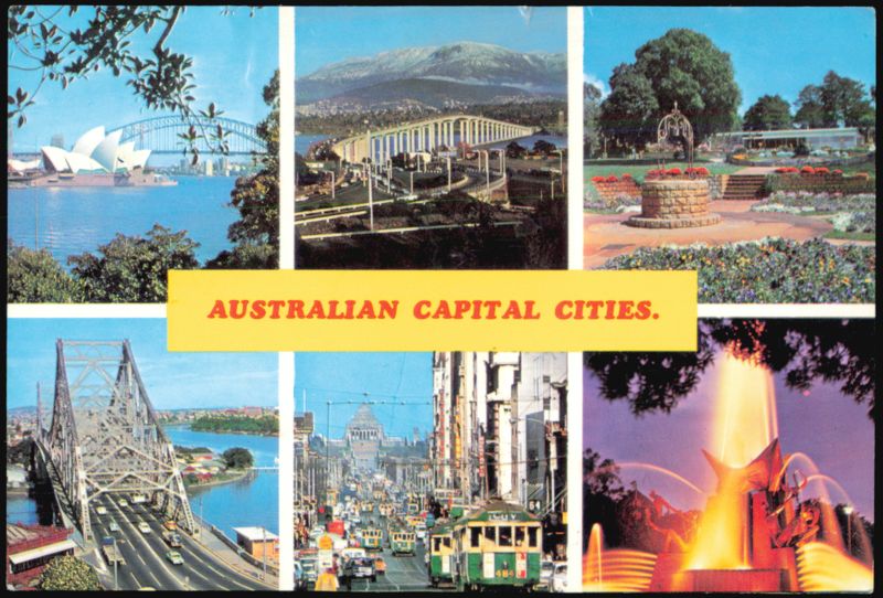 Australian Capital Cities Multi-View Collage