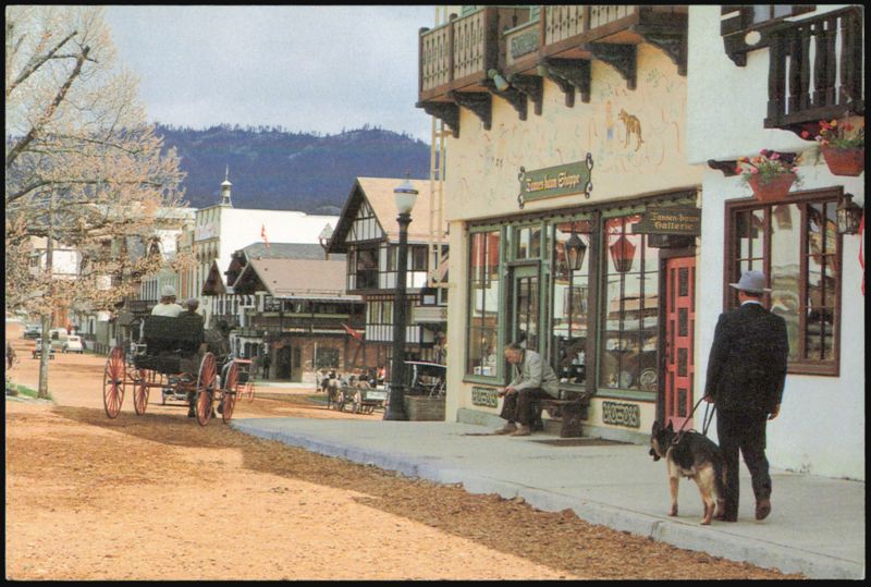 Leavenworth Washington Street Scene, Love Leads The Way