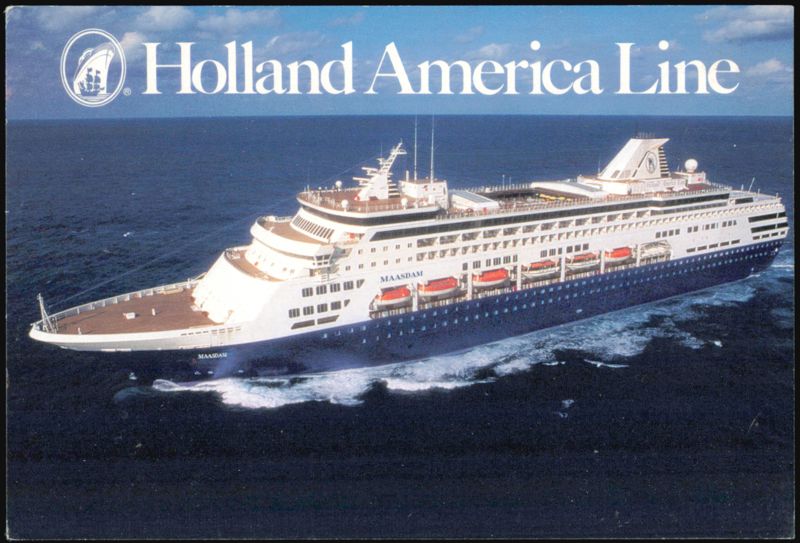 Holland America Line ms Maasdam Cruise Ship Cruise Ships