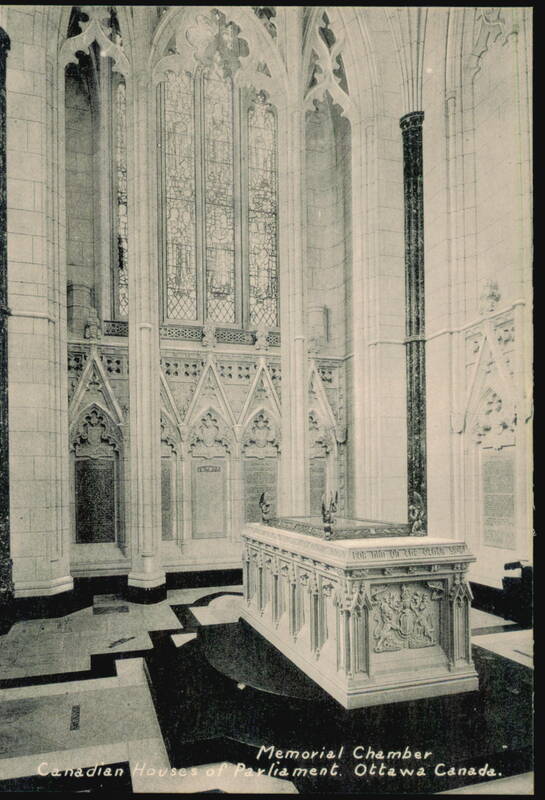 Memorial Chamber, Canadian Houses of Parliament, Ottawa ON Canada