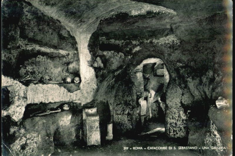 Catacombs of Saint Sebastian, Rome, Italy