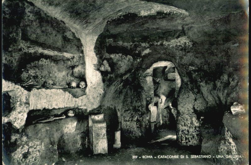 Catacombs of Saint Sebastian, Rome, Italy