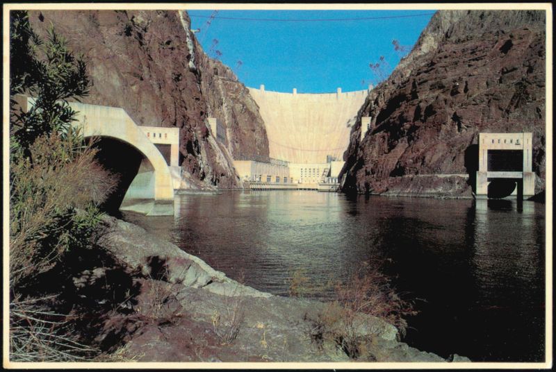 Hoover Dam, Nevada and Arizona Border Brent