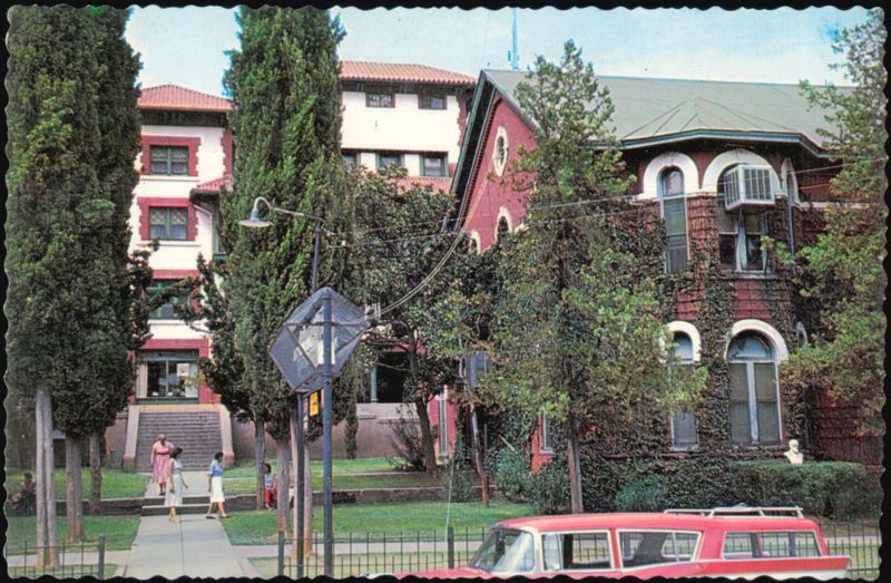 Copper Queen Hotel Exterior View Bisbee Arizona Dick Parrish