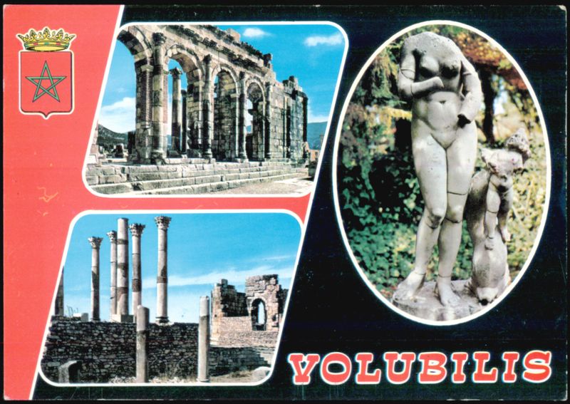 Volubilis Archaeological Site, Morocco Africa