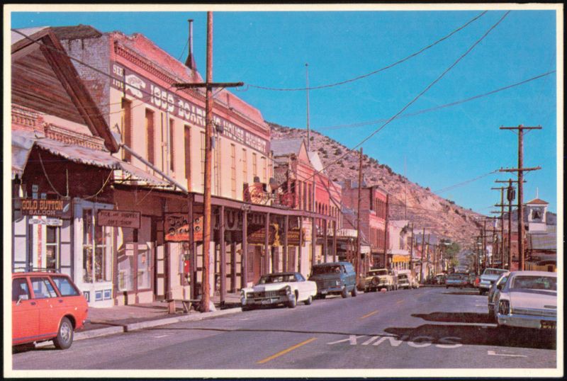 C Street Scene, Virginia City, Nevada
