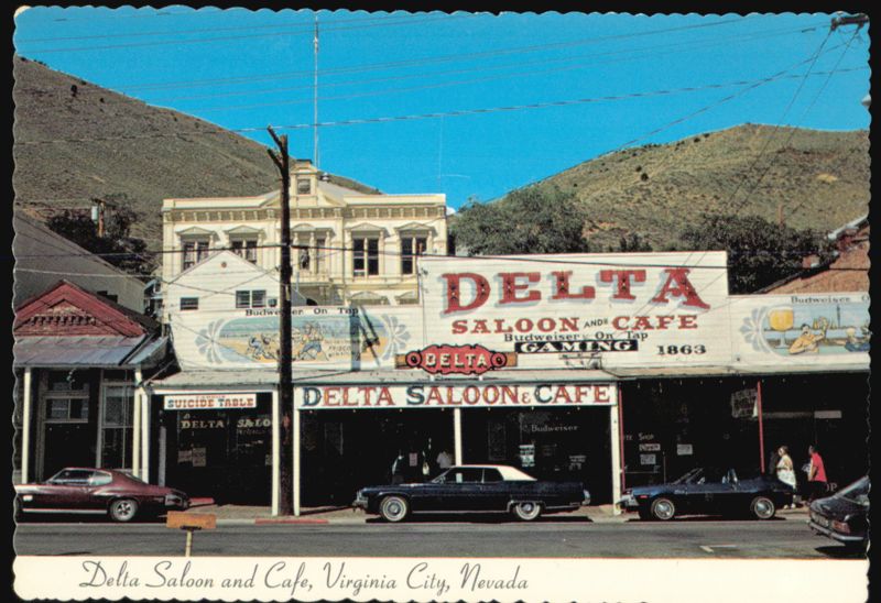 Delta Saloon and Cafe, Virginia City, Nevada