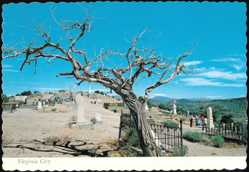 Boot Hill Cemetery, Final Stop for Gold and Silver Seekers Virginia City Nevada