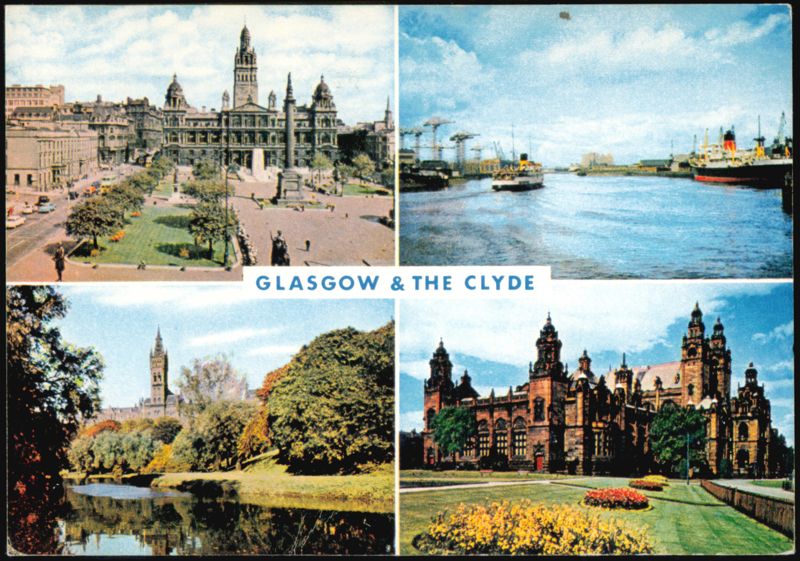 Glasgow & The Clyde: George Square, University, Art Gallery Scotland