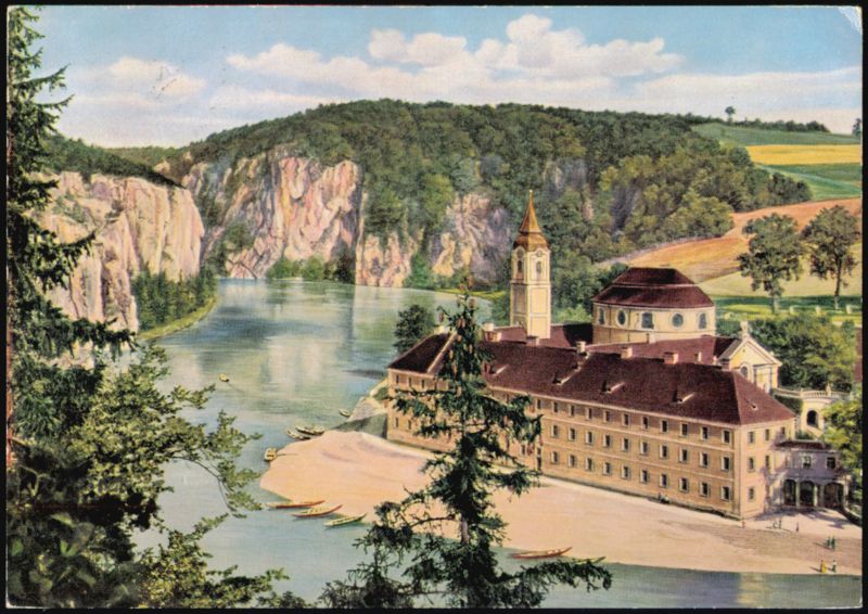 Weltenburg Abbey and Danube Gorge, Bavaria, Germany