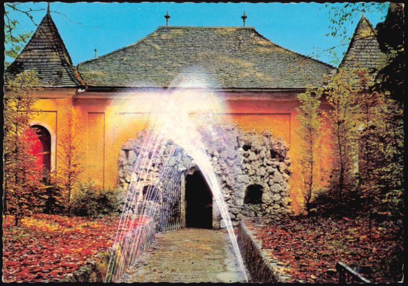 Hellbrunn Palace Crown Grotto Water Plays, Salzburg Austria