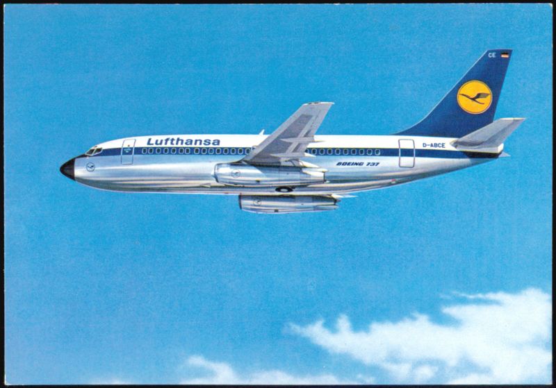 Lufthansa Boeing 737 City Jet In Flight Germany Aircraft