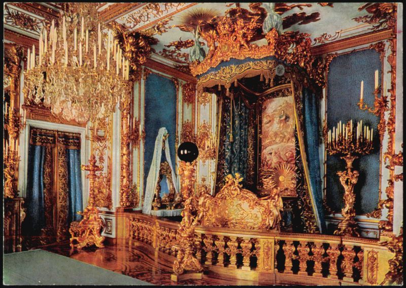 State Bedroom, Herrenchiemsee Palace, Bavaria, Germany Prien am Chiemsee