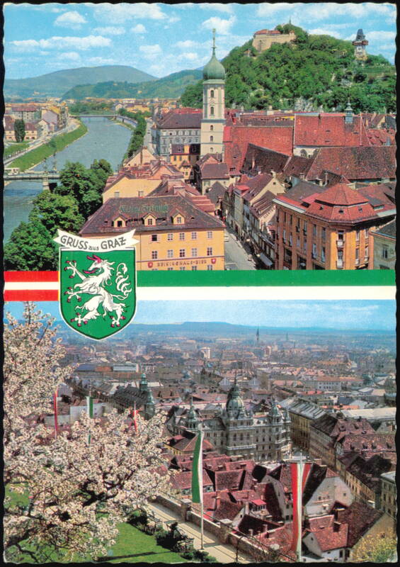 Graz, Steiermark, Austria: Schlossberg and City Views
