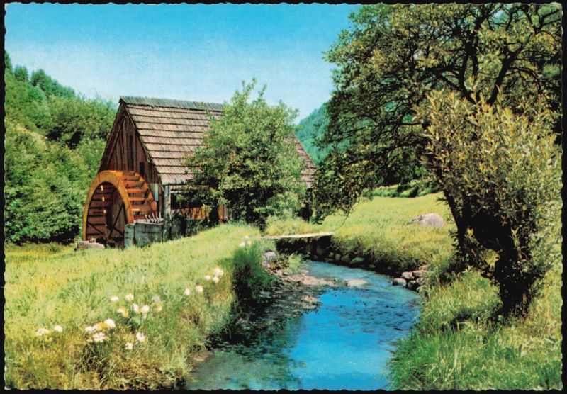 Water Mill in the Black Forest Germany