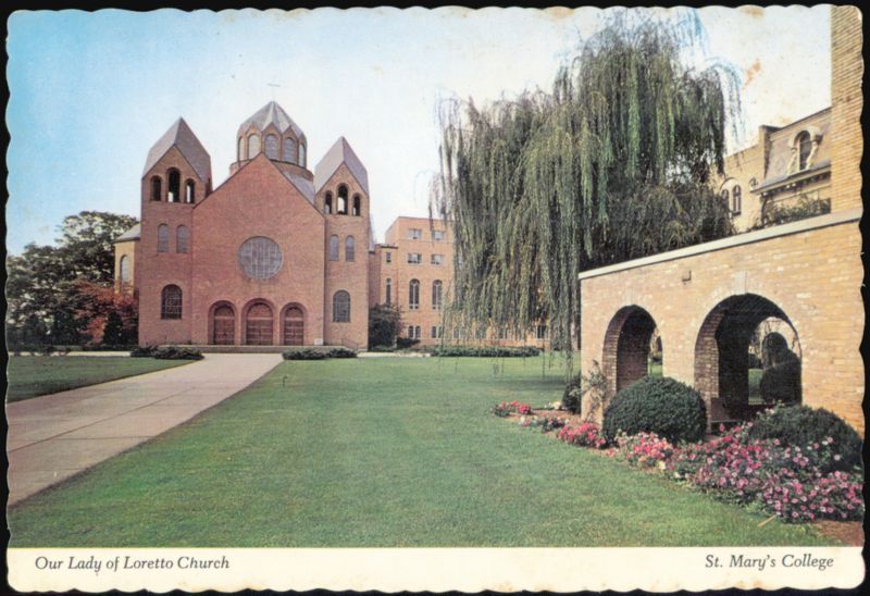 Our Lady of Loretto Church, St. Mary's College Notre Dame Indiana