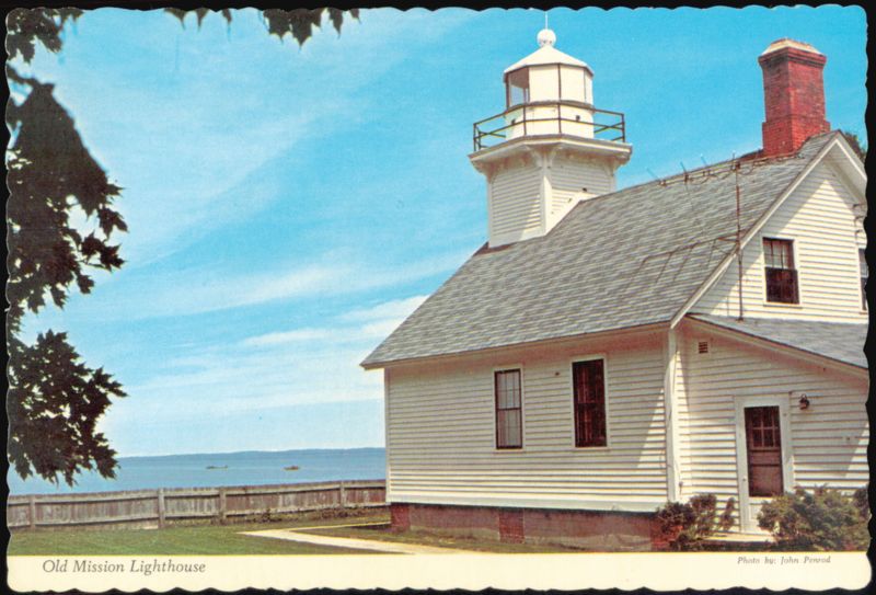 Old Mission Lighthouse, Grand Traverse Bay Old Mission Peninsula Michigan