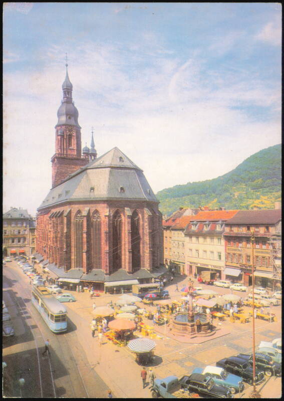 Heiliggeistkirche am Markt, Heidelberg, Germany