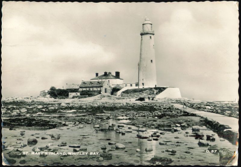 St. Mary's Island Lighthouse, Whitley Bay United Kingdom