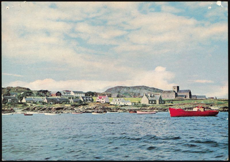 The Village of Iona from the Sea, Scotland Douglas Belton