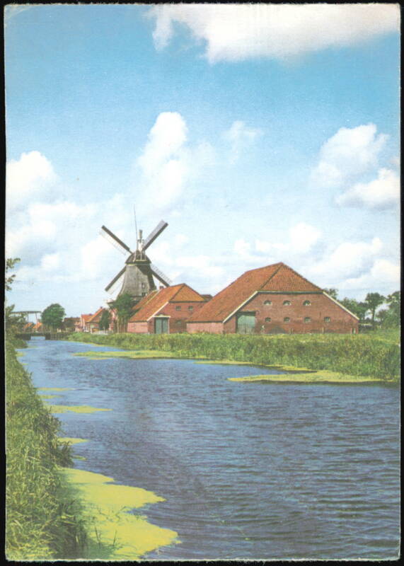 Windmill and Farm Buildings in Ostgrossefehn, Germany