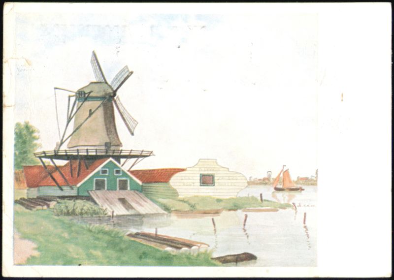 Windmill at Monnikkendam, Netherlands Corry F. Riet