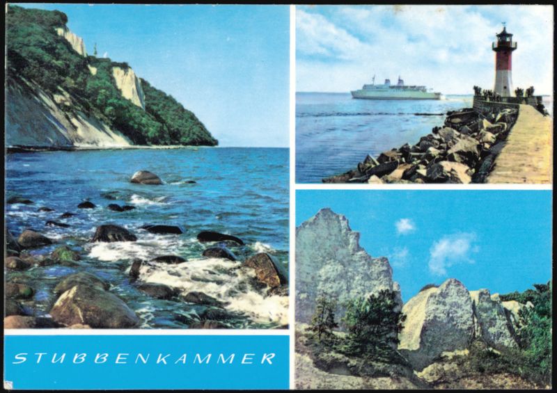 Stubbenkammer, Königsstuhl, and MS Saßnitz Ferry Germany