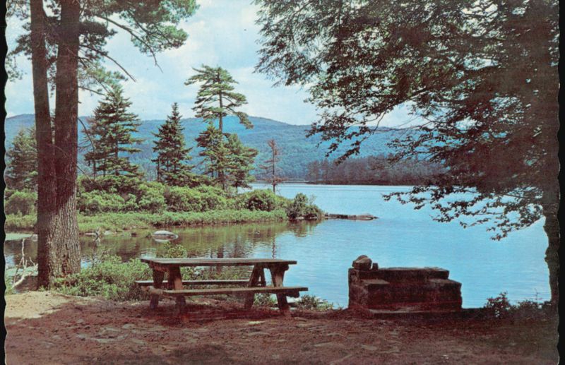 Limekiln Lake Campsite, Central Adirondacks Inlet New York
