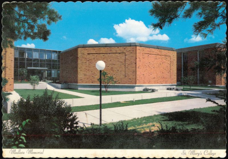 Madleva Memorial, St. Mary's College, Notre Dame, Indiana