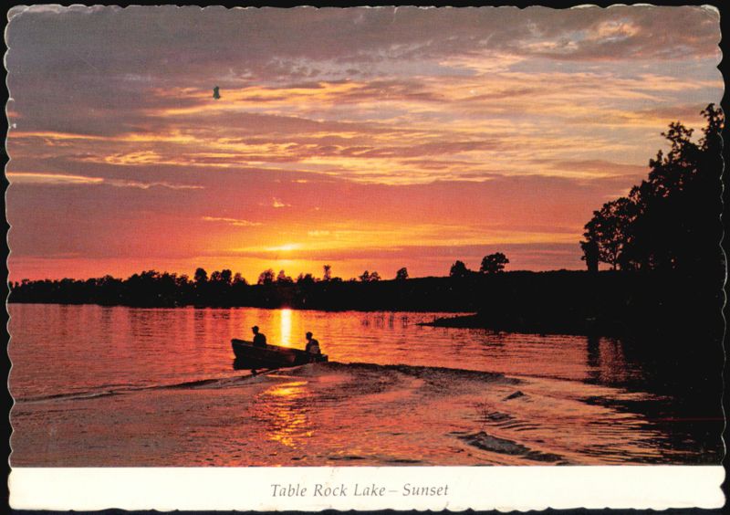 Table Rock Lake Sunset, Missouri and Arkansas