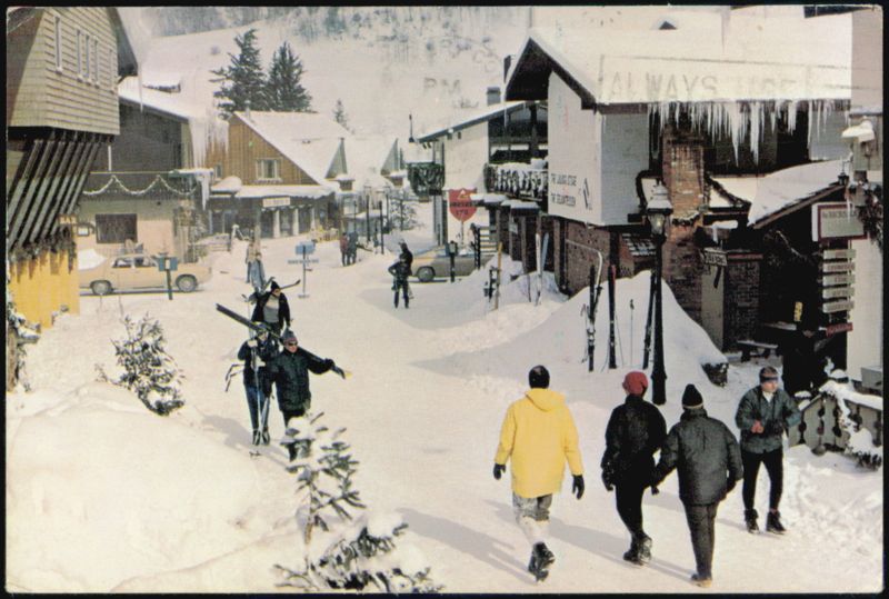 Bridge Street, Vail Village, Colorado Ski Area