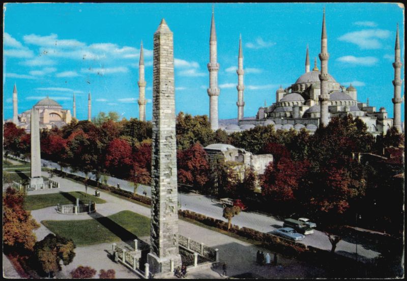 Hippodrome and Blue Mosque, Istanbul, Turkey Greece, Turkey, Balkan States