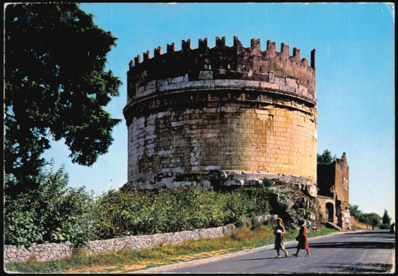 Tomb of Cecilia Metella, Rome, Italy